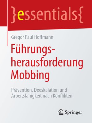 cover image of Führungsherausforderung Mobbing